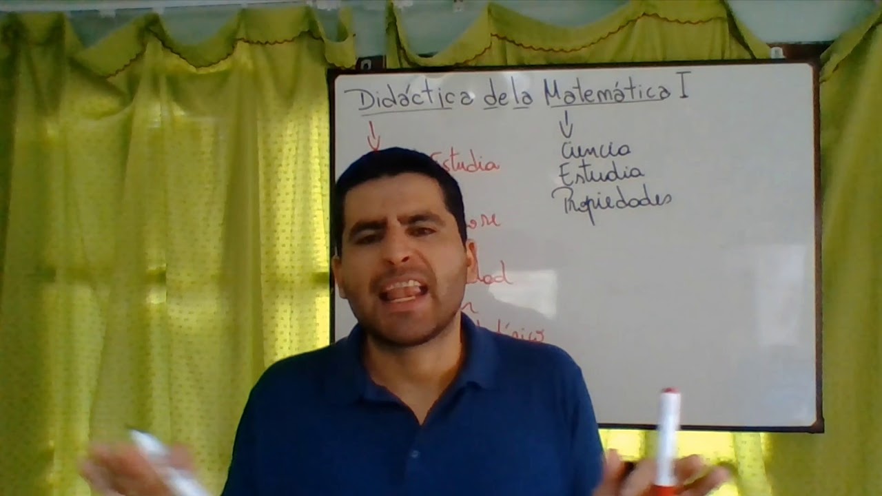 DIDÁCTICA DE LA MATEMÁTICA I - 1 CONCEPTOS Y DEFINICIONES