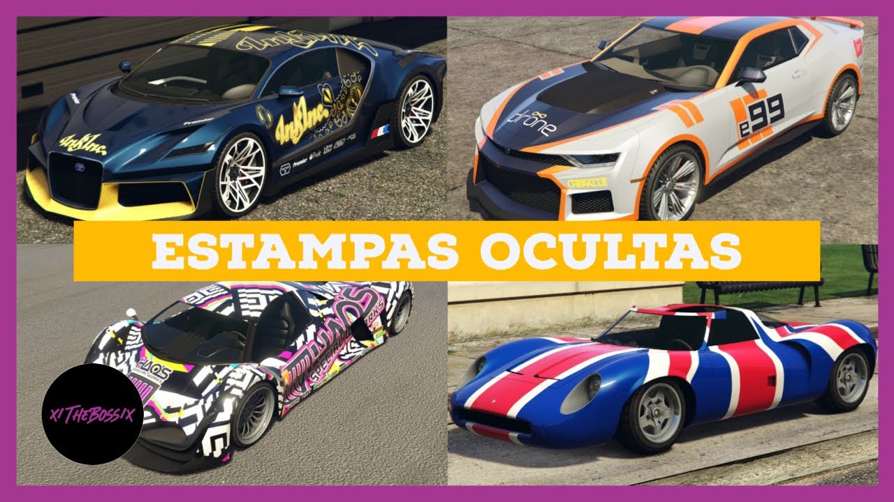 GTA Online - ESTAMPAS OCULTAS - MÉTODO BASE CAR2CAR