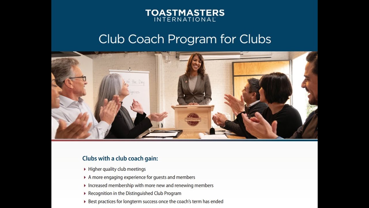 CLUB COACH TRAINING - FORMATION DES COACHES DES CLUBS