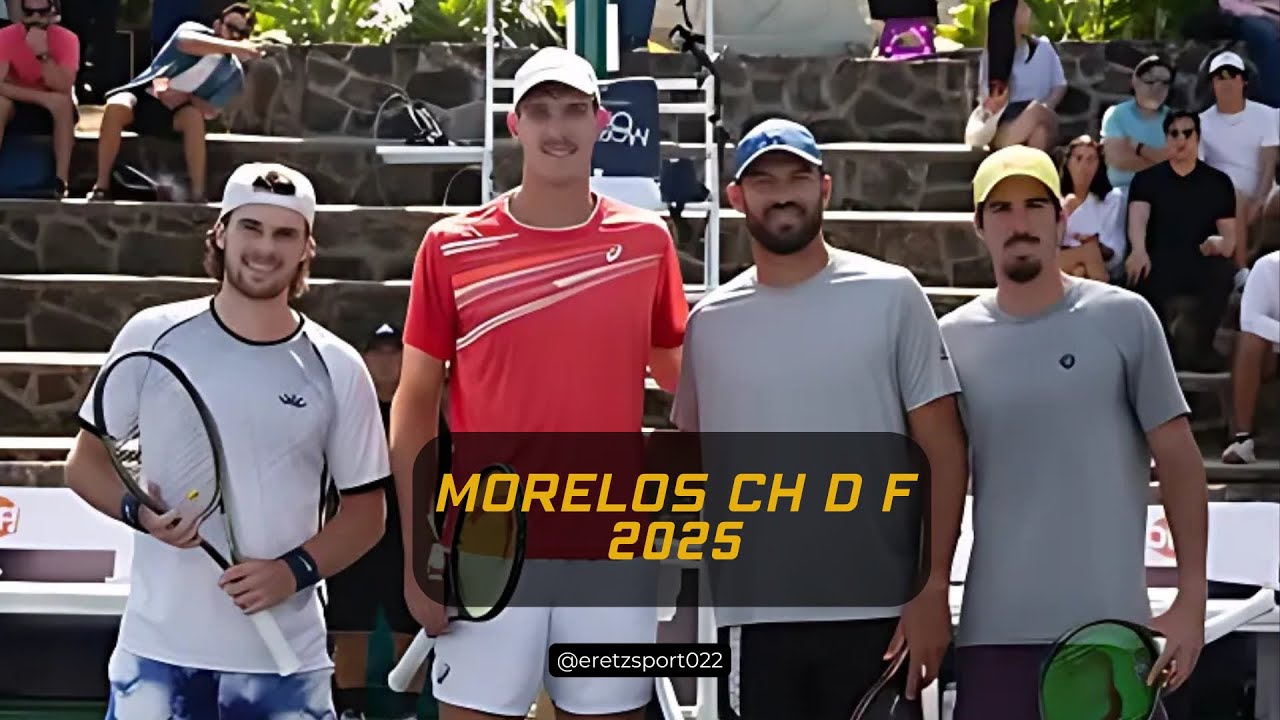 Morelos Challenger 2025 D F: Jody Maginley/Alfredo Perez [PR] vs. James Watt/Finn Reynolds H/L