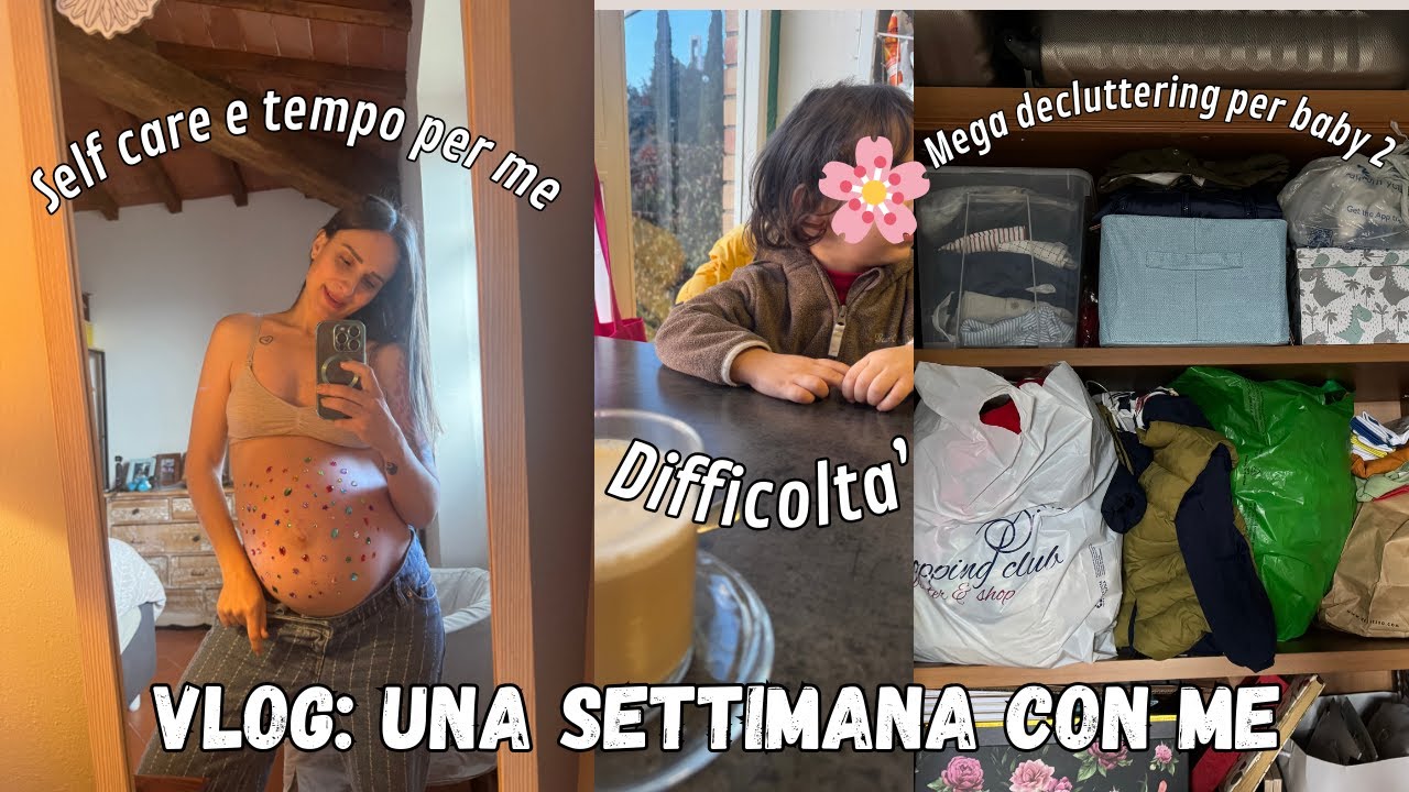 Una settimana nella mia vita REALE e FATICOSA da quasi mamma bis 🥱