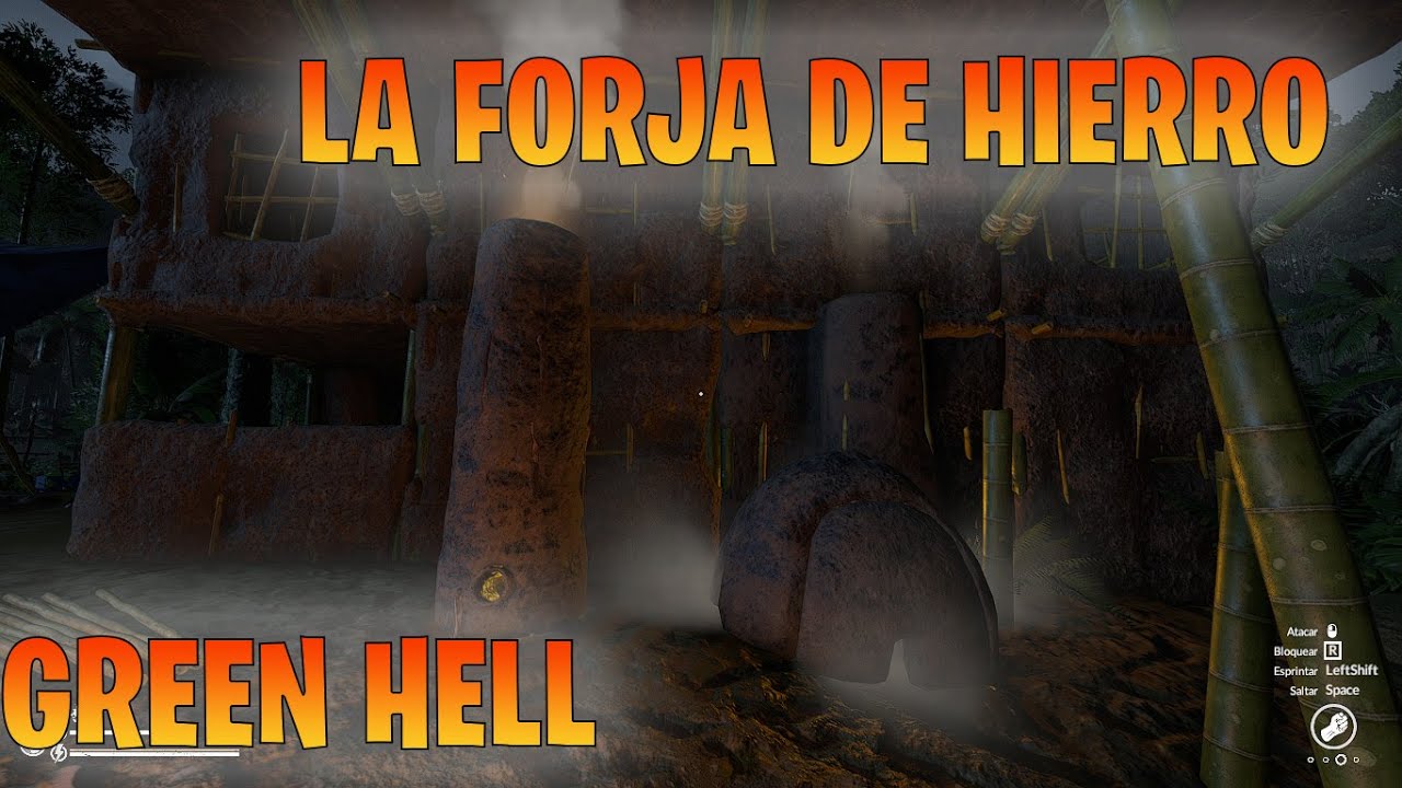 GREEN HELL GUIA DE HIERRO / FORJA / HORNO / METAL / HIERRO / CRAFTEO
