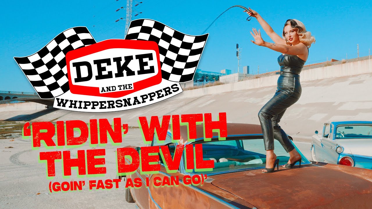 DEKE AND THE WHIPPERSNAPPERS 'Ridin' With The Devil ' | Ecco-Fonic Records | BOPFLIX music video
