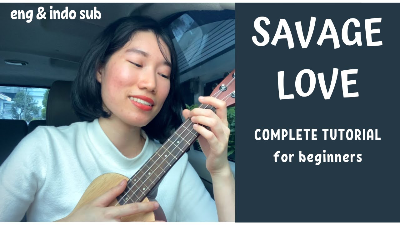 Jawsh 685, Jason Derulo, BTS - Savage Love (UKULELE TUTORIAL) by Chairia Tandias