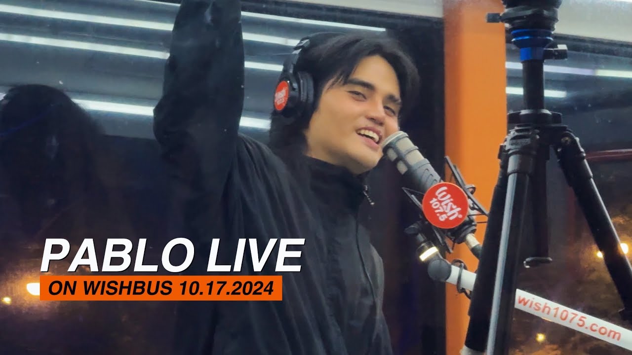 [ENG SUB] 2024.10.17 -  #SB19 PABLO LIVE ON WISH BUS (DITW, TBWCW, BUTATA & MICHA!)