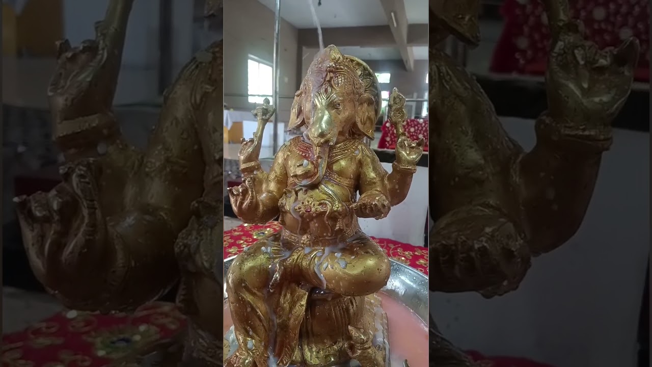 Shri Ganesh Yagya | Ganpati Abhishek | सर्व मनोकामना पूर्ति महायज्ञ 🙏#bhakti#bhaktireels#ganeshji 
