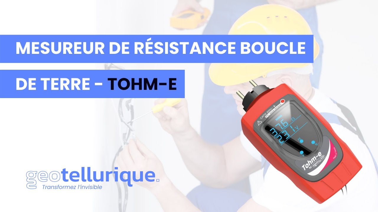 👉 Mesureur de terre Tohm-e  🔴 ⚡️