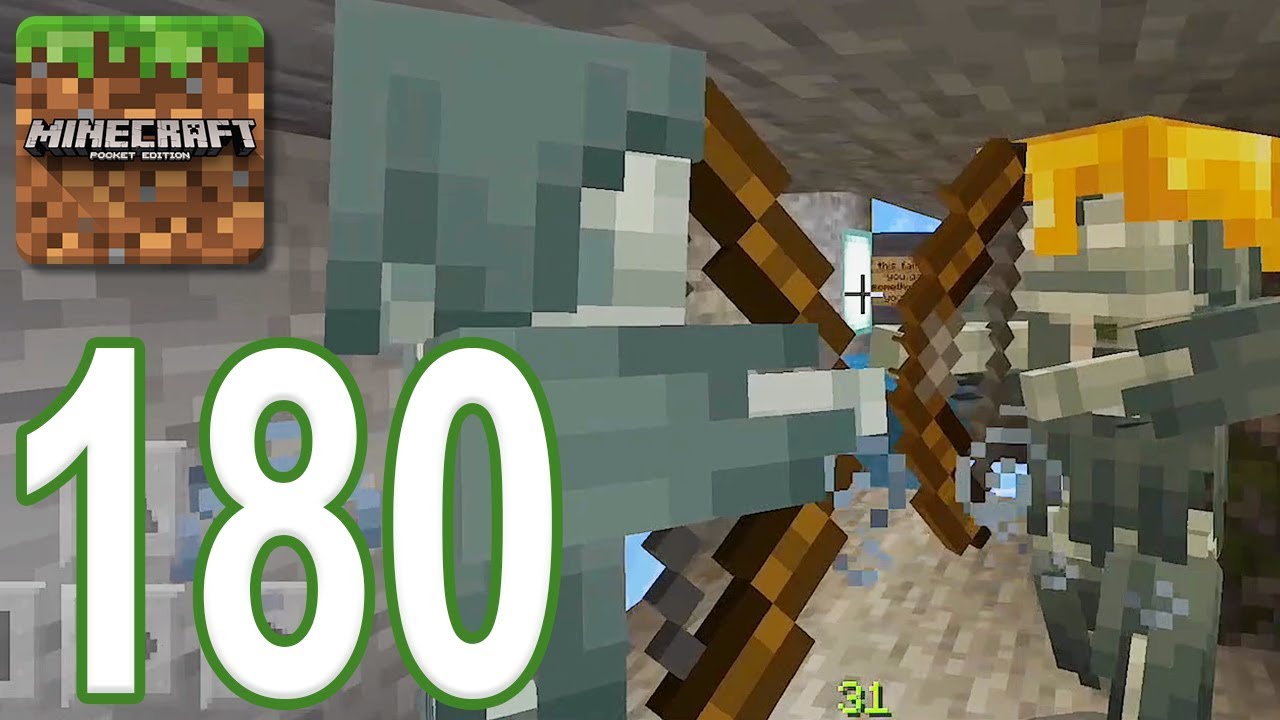 Minecraft: PE - Gameplay Walkthrough Part 180 - Ice Cave Escape (iOS, Android)
