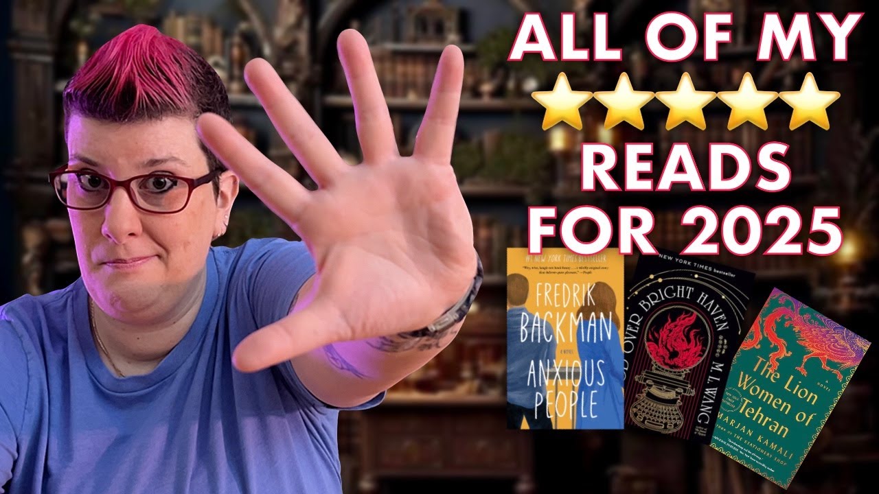 My Five Star Reads of 2025 - Year End Wrap Up