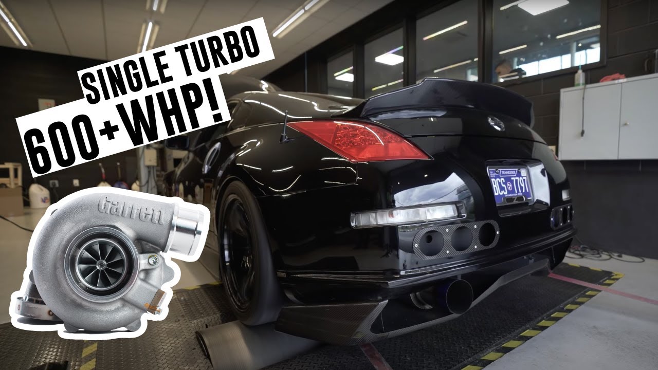 Alex's 2003 350Z Built Motor & Single Turbo Dyno