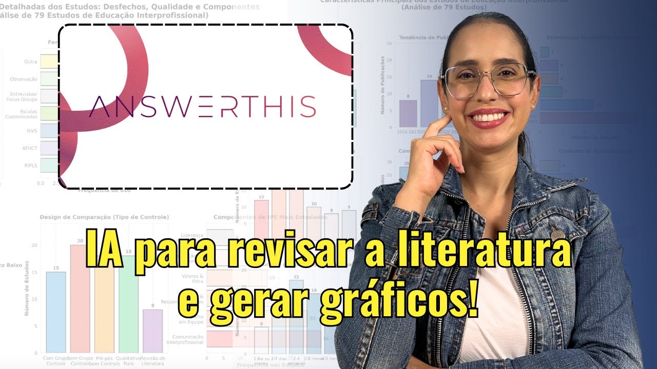 IA na Pesquisa Científica: Como Buscar Artigos e Criar Gráficos com a AnswerThis