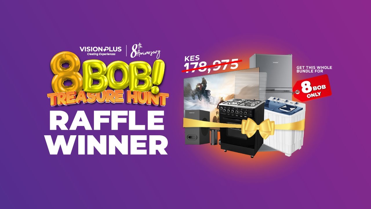 Vision Plus #8BobTreasureHunt Raffle Winner