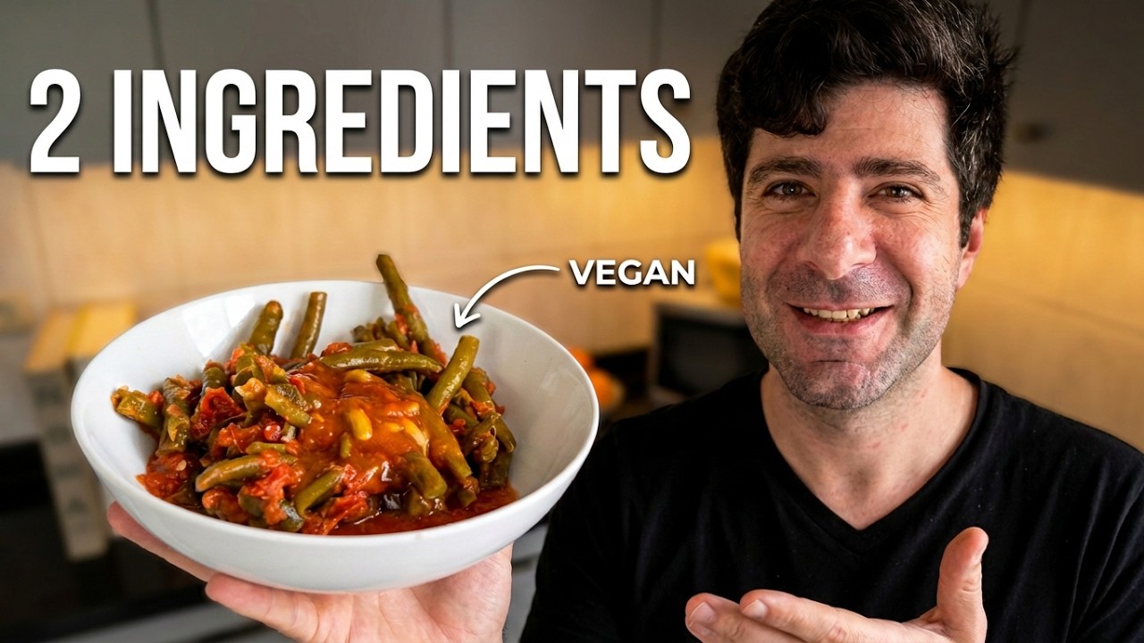 A Two-Ingredient Wonder! Loubieh Bi Zeit