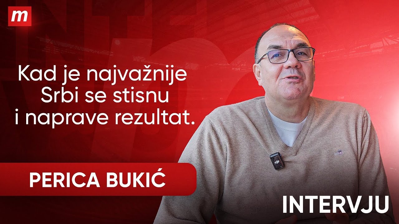 PERICA BUKIĆ: Nikad više neću žaliti Srbiju!