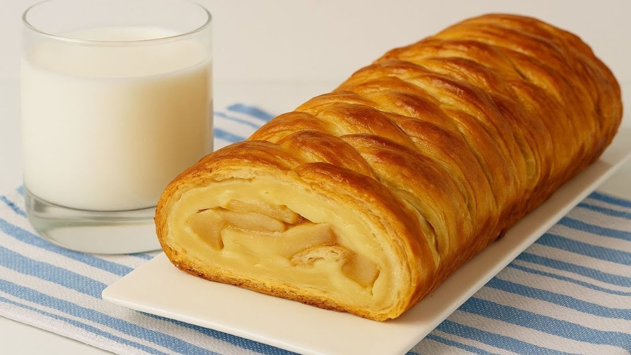 Roll-Éclair, LAZY roll - tasty and very fast, SIMPLE recipe from available ingredients