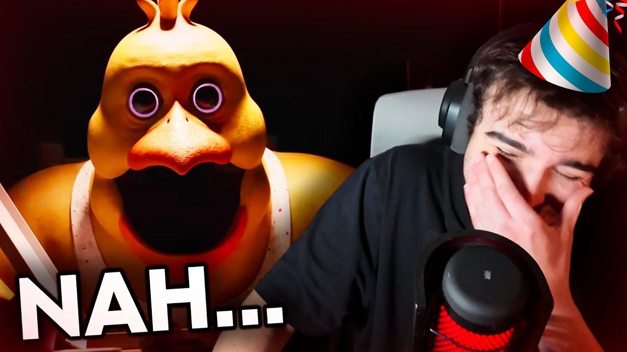 WATCHING Scary FNAF Clips for my BIRTHDAY!!