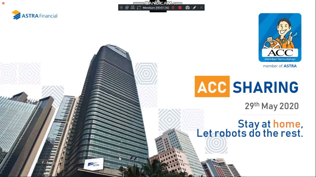 Webinar Astra 2020 "Stay at Home, Let Robots Do The Rest"