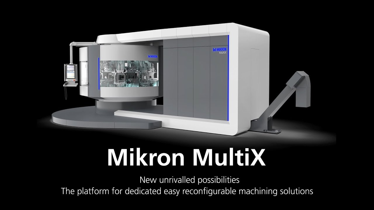 MIKRON MultiX C-8, Configuration example job shop application