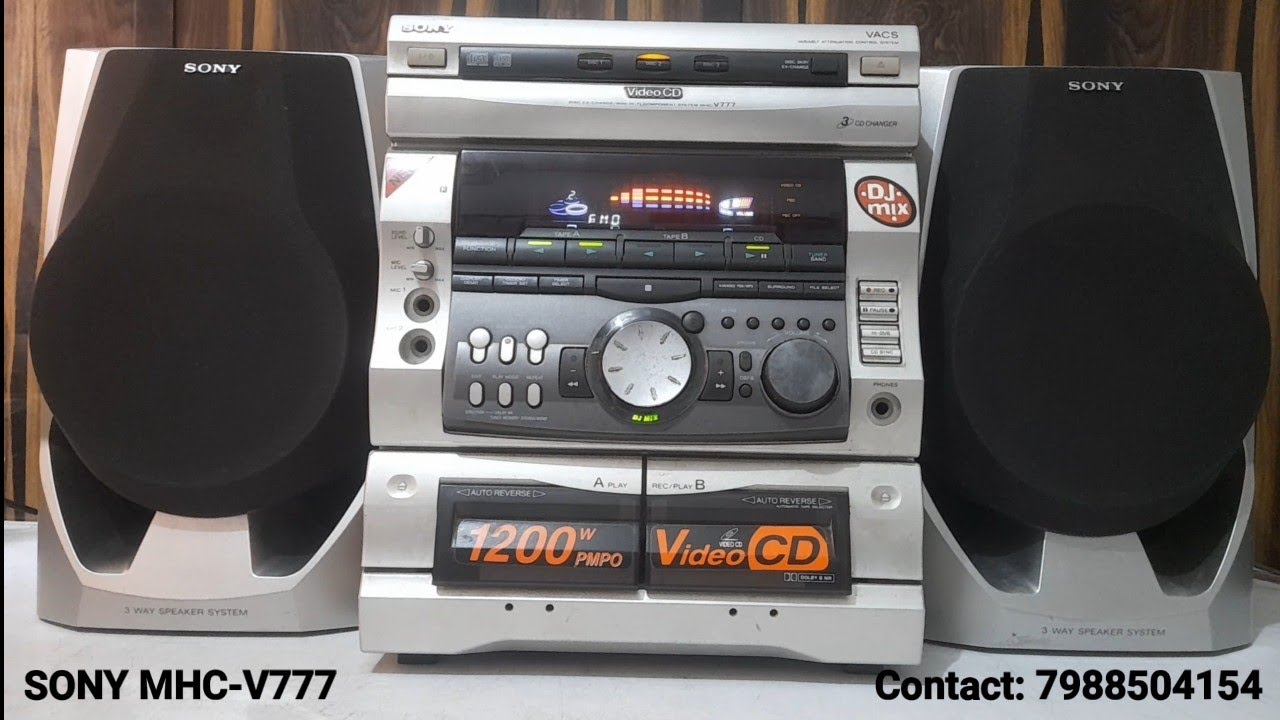 SONY MHC-V777 SOLD OUT TO Mr. A. RAHMAN FROM WEST BENGAL