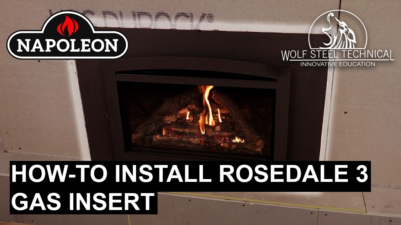 Установка газовой вставки Rosedale 3 | Полное руководство