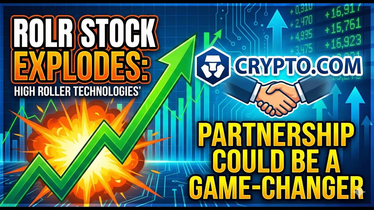 ROLR Stock Explodes: High Roller Technologies&rsquo; Crypto.com Partnership Could Be a Game-Changer