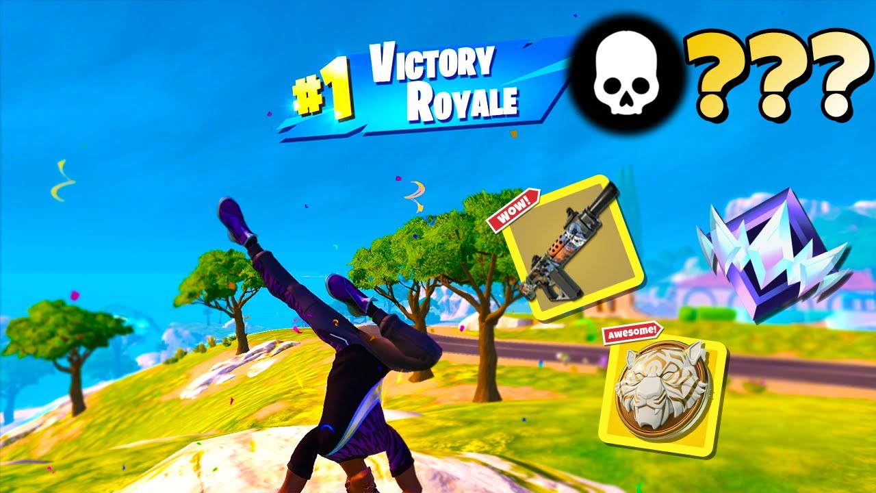 High Elimination Ranked Solo Win Gameplay (Fortnite Chapter 5 Zero Builds)