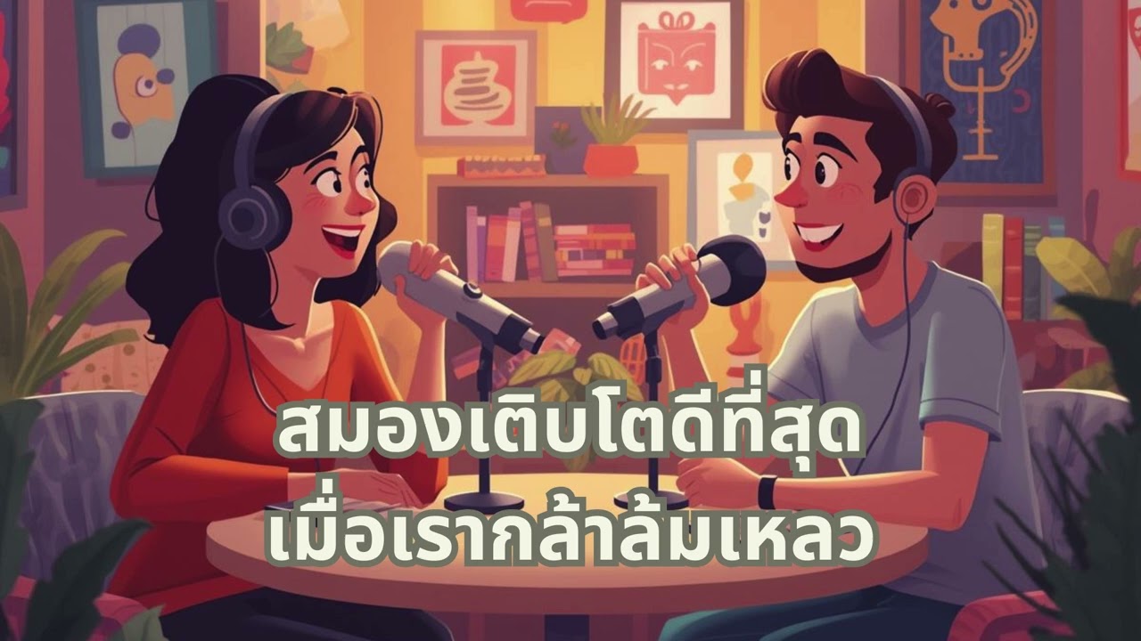 ล้มบ้างก็ได้... เพราะเราเป็นมนุษย์ ไม่ใช่เครื่องจักร