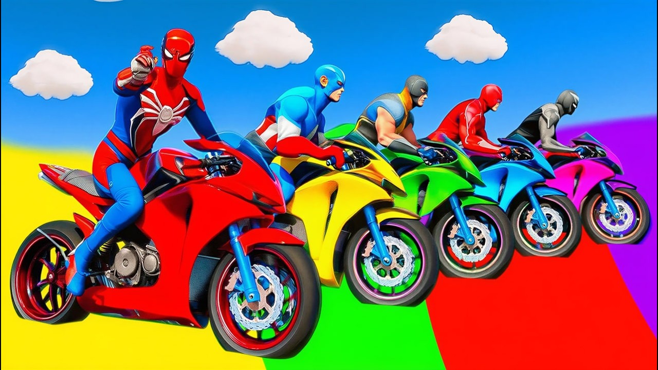 الرجل العنكبوت انقاذ باتمان Spider-Man Rescue batman vs iron man vs venom funny Game GTA 5 superhero