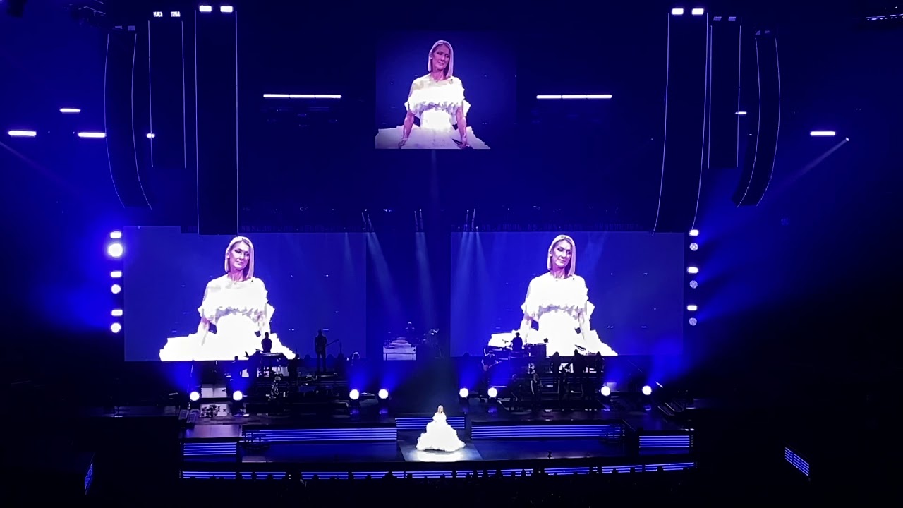 18 - Happy Xmas (War Is Over) - Céline Dion - Live in Boston- Last of 2019 - 4K - HQ Audio - AV View