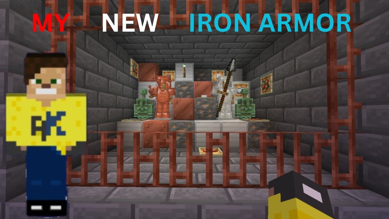 Minecraft First Gameplay #1 Copper Armor 