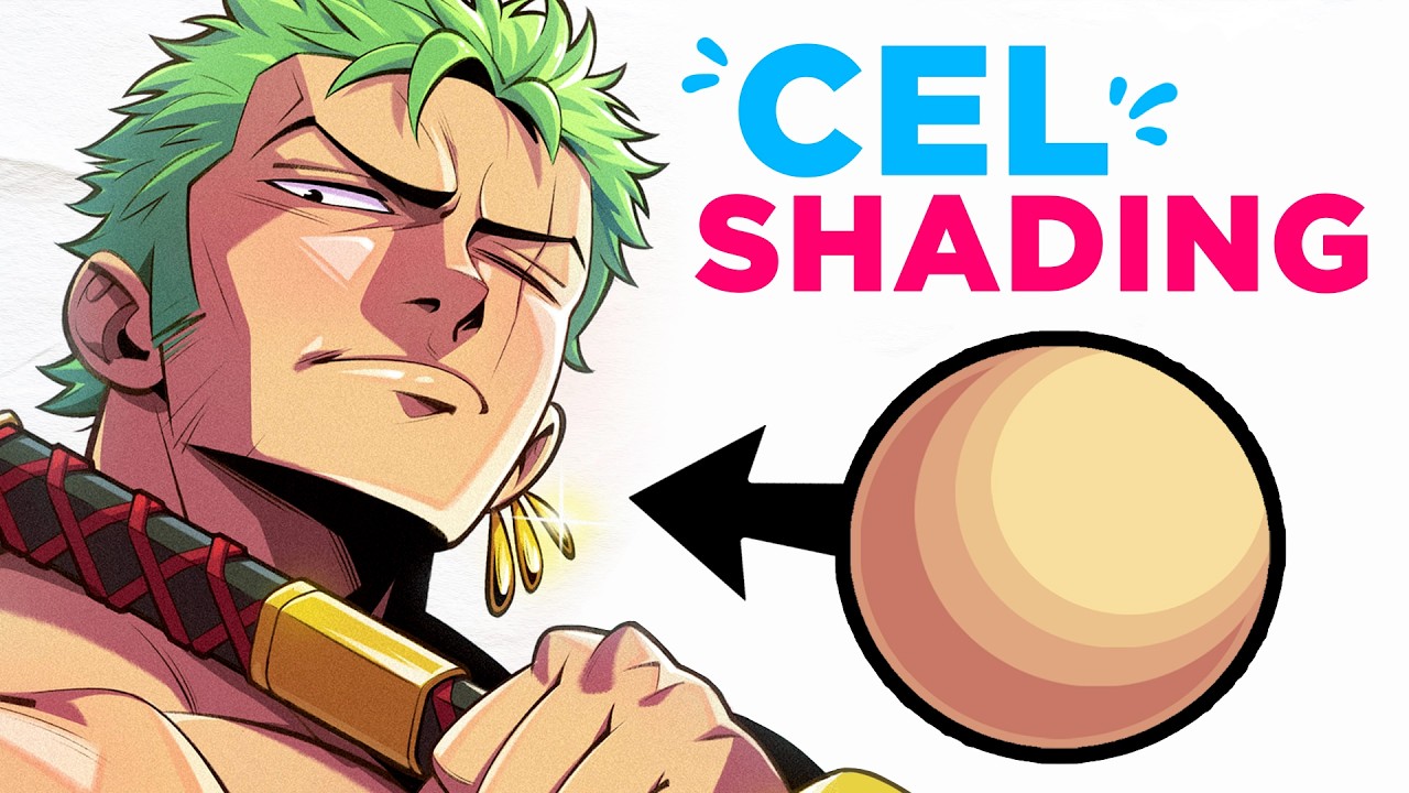 Cómo COLOREAR tus Dibujos 🎨 Estilo CEL SHADING | Tutorial Paso a Paso