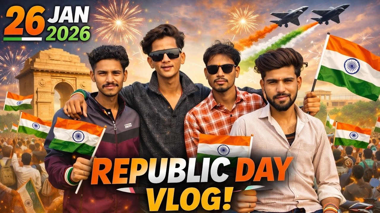  26 January 2026 🇮🇳 | 77वाँ Republic Day Vlog | Deshbhakti Masti