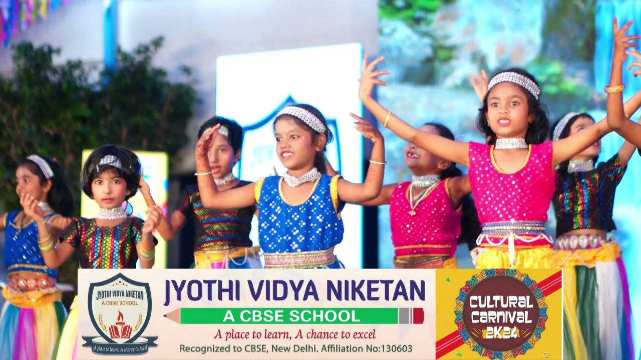 Vana Vana song cute little girls dance performance by our Jyothi Vidya Niketan School Students