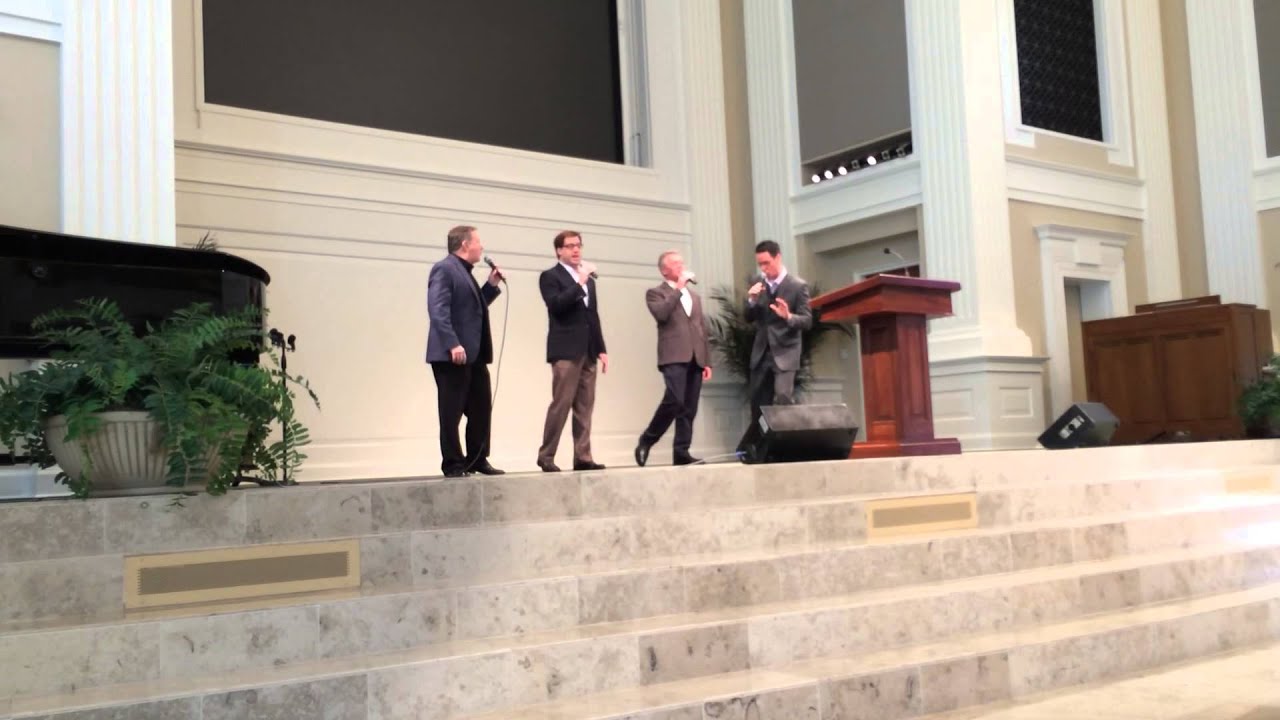 On This Rock quartet singing 
