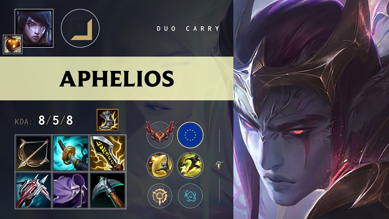 Aphelios ADC vs Kai'Sa - EUW Grandmaster Patch 26.15