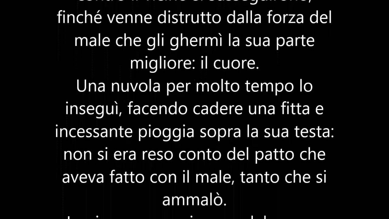 RACCONTO MORALE :)