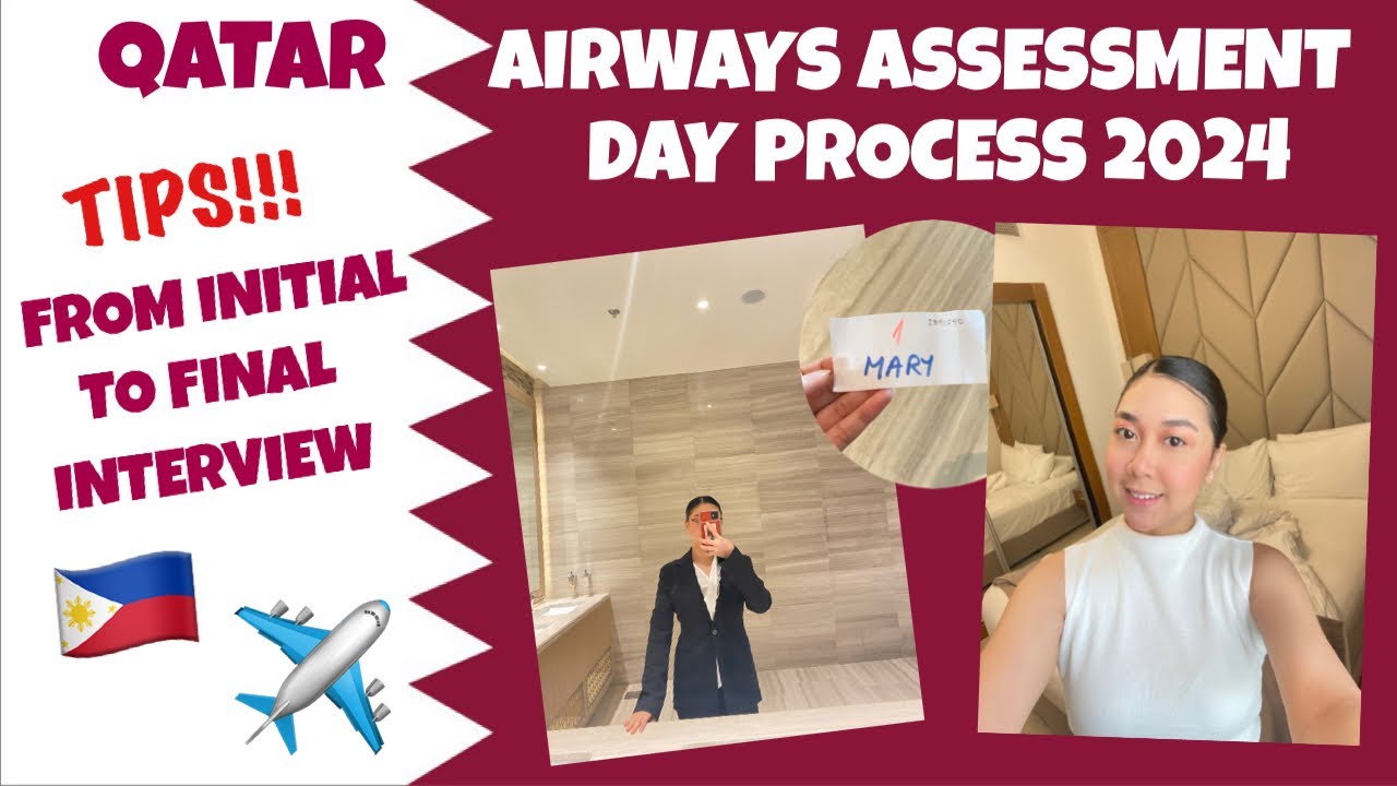 QATAR AIRWAYS CABIN CREW RECRUITMENT EXPERIENCE 2024!🇶🇦🇵🇭 | Love Mariam