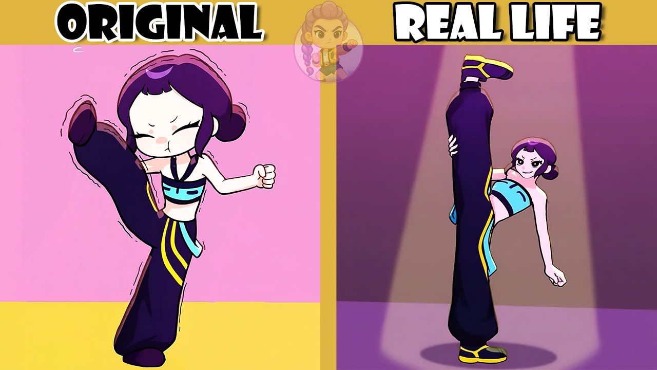 Zoey and Mystery Military dance | KPop Demon Hunters Animation | Original vs Plush Toys