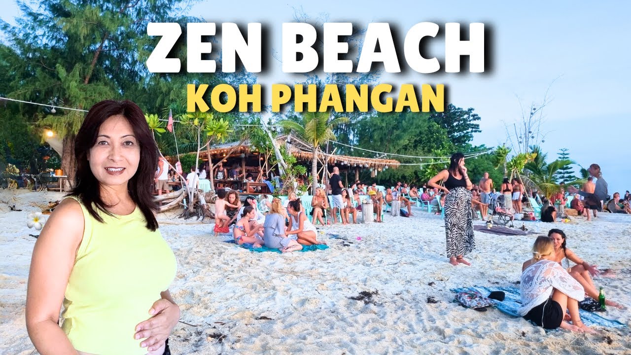 Thailand Ep18. Sunset Vibes on ZEN BEACH KOH PHANGAN