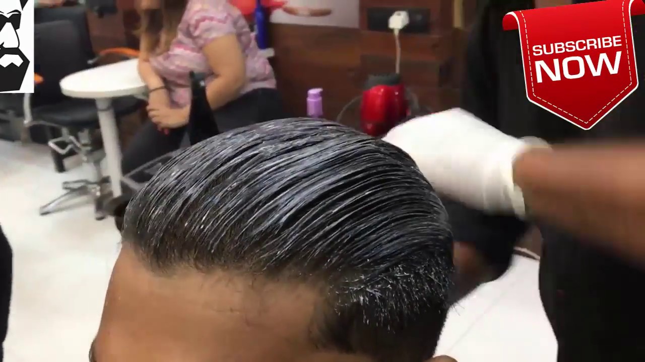 Straightening Treatment On Men's Hair | men hair cut  | Review