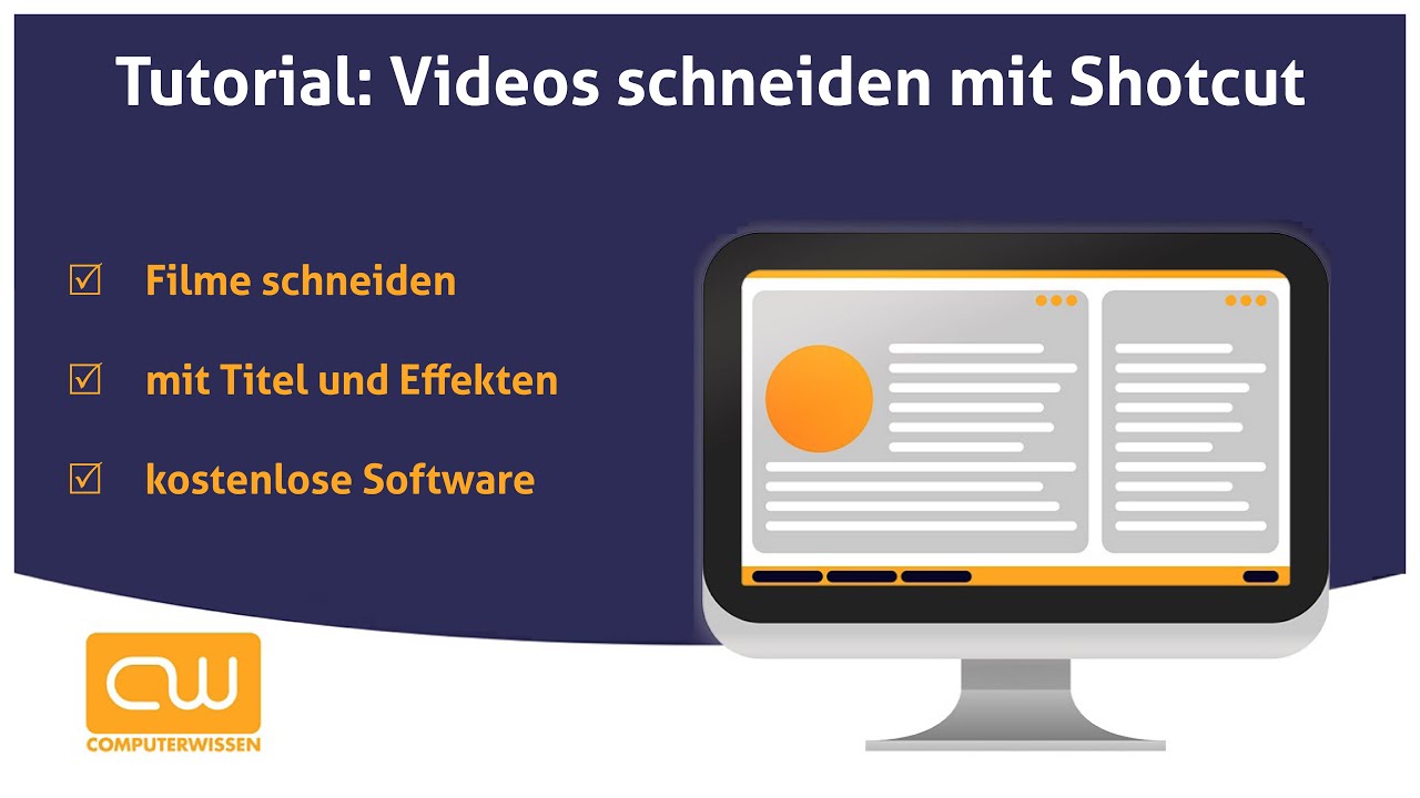 Tutorial: Videos schneiden mit Shotcut