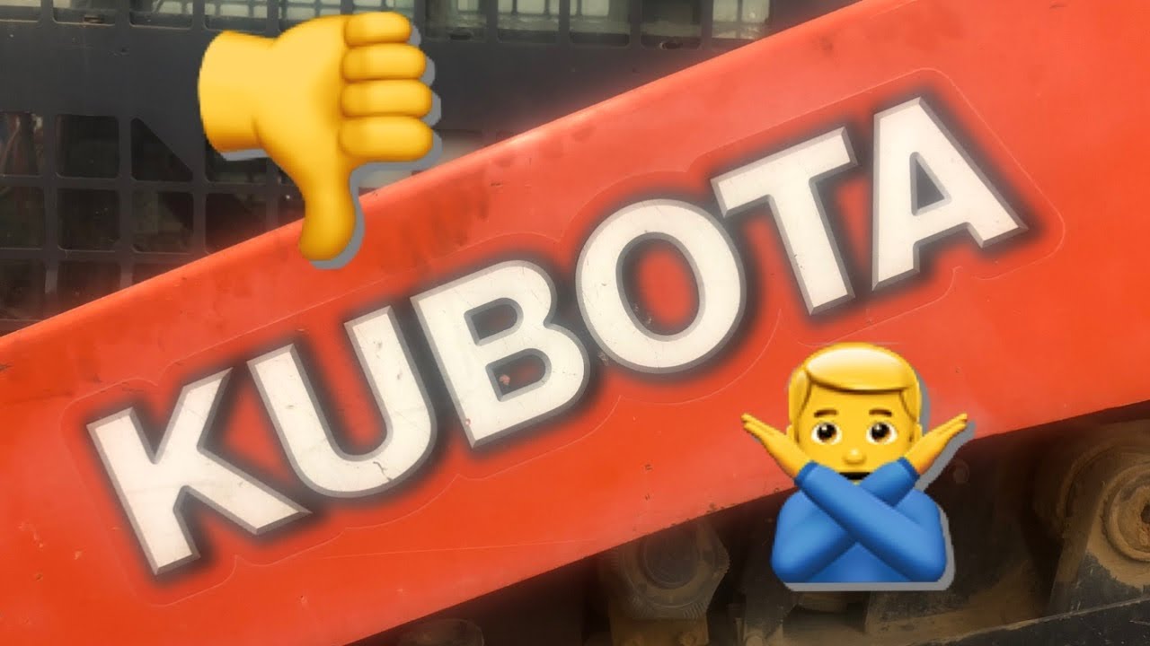 Me and Kubota  or no longer friends for the 2nd time engine trouble with the skid steer. #kubota