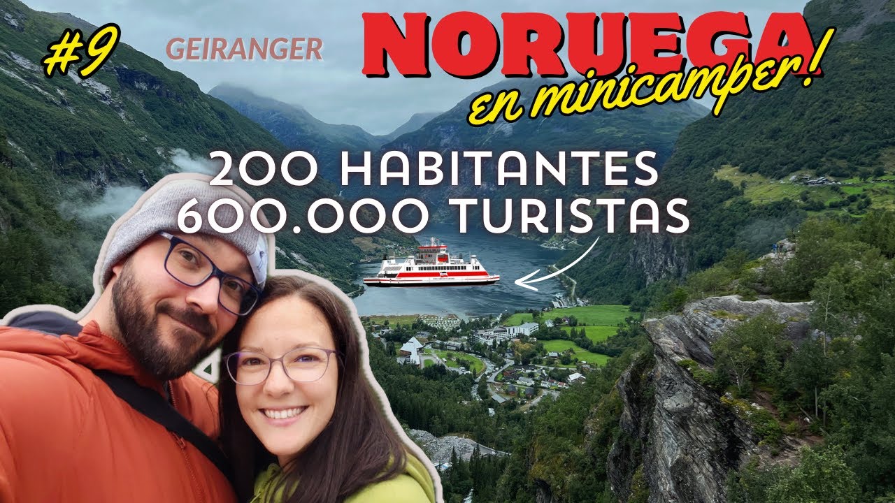 El fiordo MÁS FAMOSO de Noruega: GEIRANGER | 🇳🇴NORUEGA EN MINICAMPER #EP9