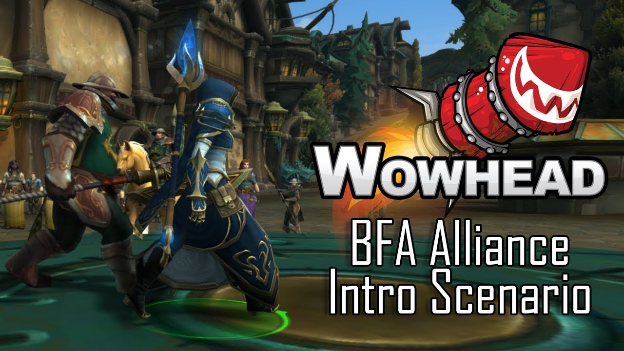 Battle for Azeroth Alliance Intro Scenario