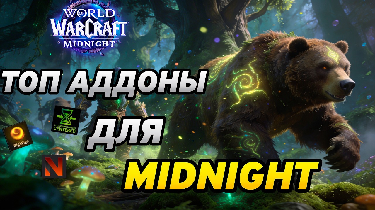 ЛУЧШИЕ АДДОНЫ ДЛЯ MIDNIGHT • WoW Midnight