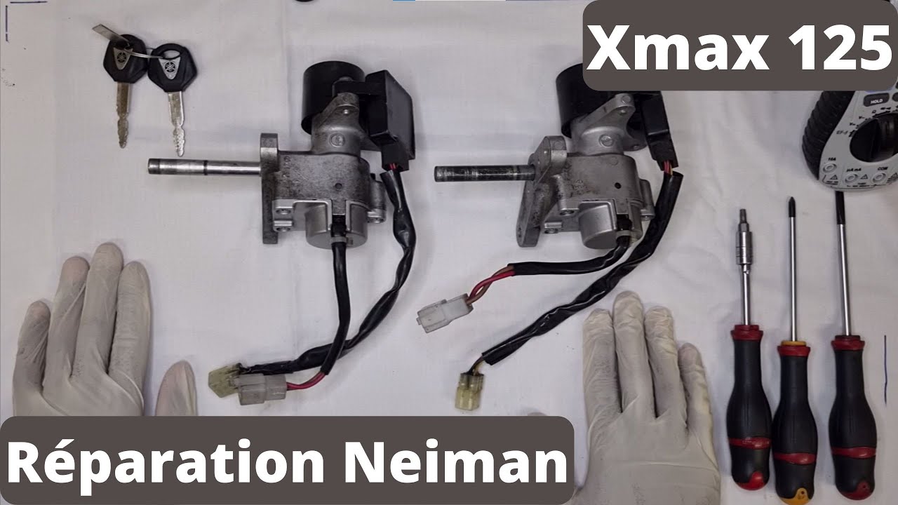 Comment Réparer Le Neiman H.S d'un Yamaha Xmax 125 (2008-2009) [Tuto n°9]