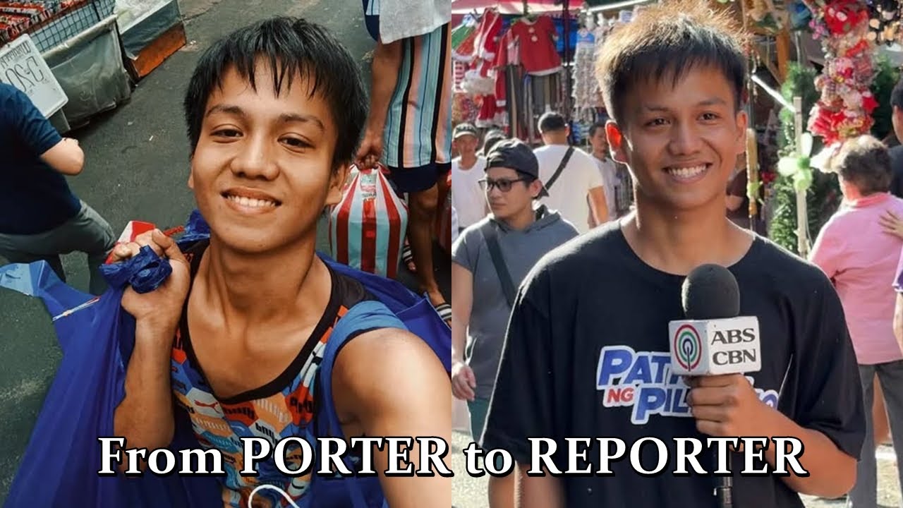 Kargador sa Divisoria, Viral Bilang Reporter