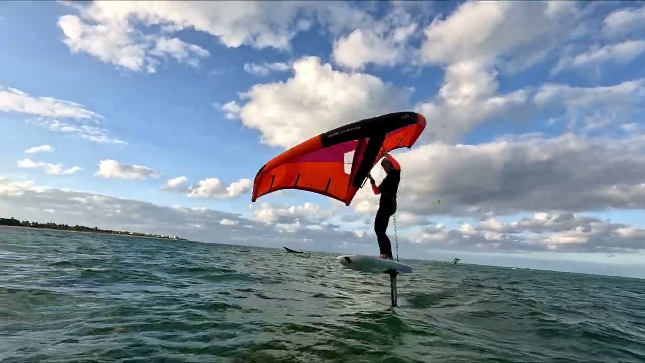 Wing foil Cuba P3: jibe-jibe-jibe