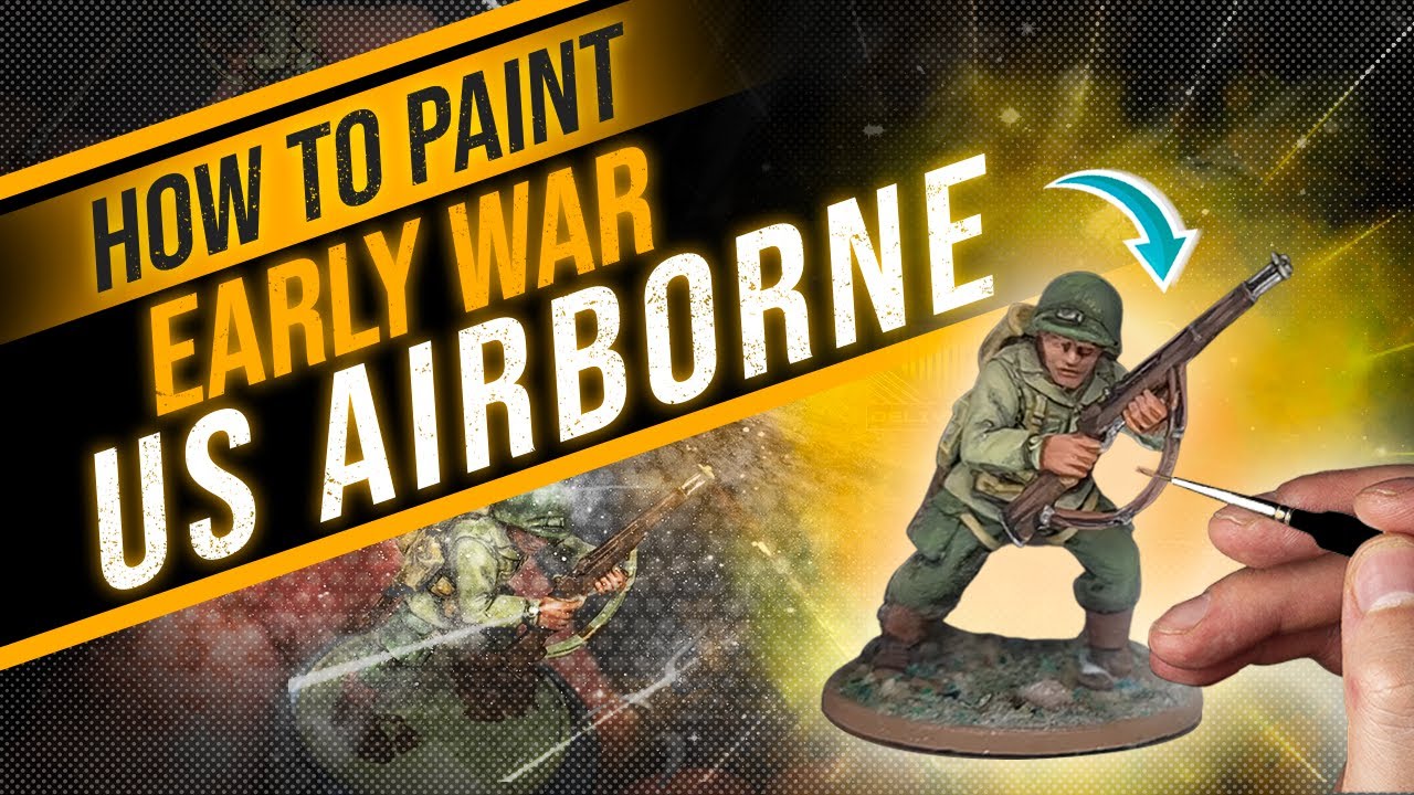 How to Paint: Early US Airborne Marine by Bolt Action