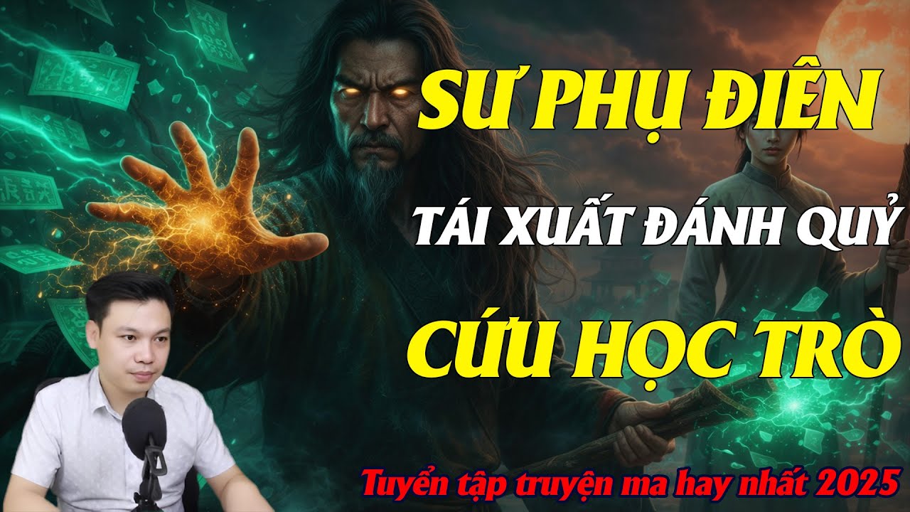 TRUYỆN MA ĐÌNH SOẠN : SƯ PHỤ ĐIÊN TÁI XUẤT ĐÁNH QUỶ CỨU HỌC TRÒ